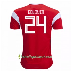 Jalkapallo Pelipaidat Venäjä Golovin 24 World Cup 2018 Kotipaita